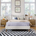 LOVEfabHOME - Full Upholstered Platform Bed Frame