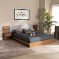 LOVEfabHOME - Modern Platform Storage Bed with Built-In Nightstands (Queen)