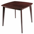 LOVEfabHOME - Dining Table, Walnut - 34.02 x 34.02 x 29.33 inches