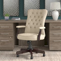 LOVEfabHOME - High Back Tufted Office Chair with Arms