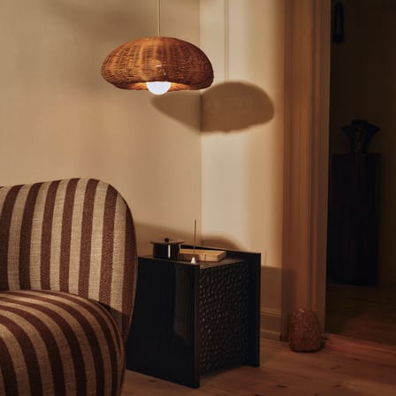 Lamp Shade Rivan Rattan Handwoven - Ø 45 cm - Ferm Living | Natural - View 1