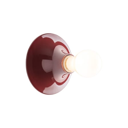 Wall Light Teti / Ceiling Light - Vico Magistretti, 1970 - Artemide | Ruby (Burgundy) - View 2