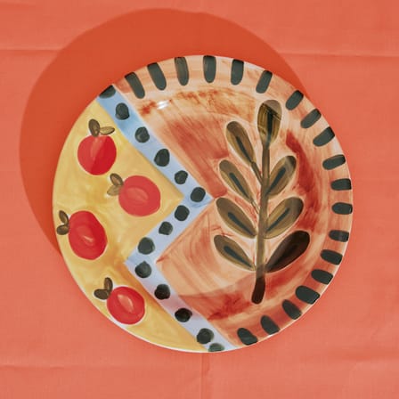 Set of 2 Plates Dljntlas 04 / Ø 25,8 cm - Serax | Multicolor - View 2