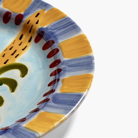 Set of 2 Plates Jane January 01 / Ø 25,8 cm - Serax | Multicolor - View 2