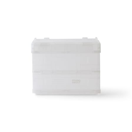 Box Blox Small Plastic Clear / 36 x 26 x H 28,5 cm - STUDIO ABOUT | Translucent - View 4