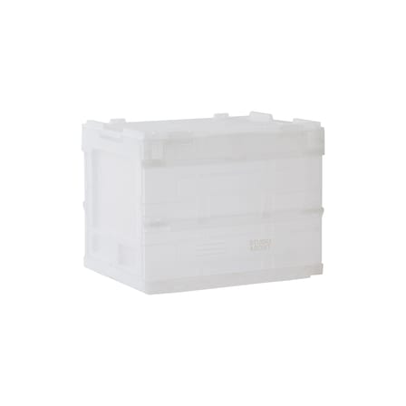 Box Blox Small Plastic Clear / 36 x 26 x H 28,5 cm - STUDIO ABOUT | Translucent - View 3