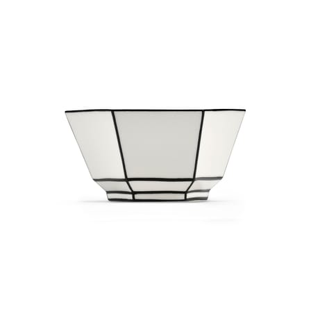 Set of 2 Bowls Carte Blanche - Serax | White - Black - View 4