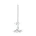 Candle Holder Drip Glass Small Glass Clear / H 14 cm - POLSPOTTEN - View 2