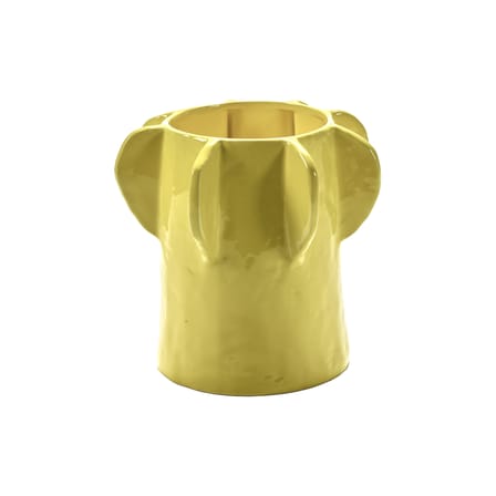 Planter Molly 01 Ceramic Yellow / Vase - Ø 25 x H 24 cm - Serax - View 3