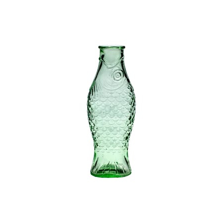 Carafe Fish & Fish 40 Years Glass Green / 85 cl - Serax | Green Clear - View 3