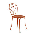 Stackable Chair 1900 Metal Orange - Fermob | Candied Orange - View 4