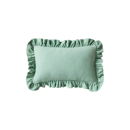 Cushion Felt / Ruffled - 60 x 40 cm - HK LIVING | Mint Green - View 3