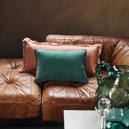 Cushion Velvet / 50 x 35 cm - HK LIVING | Green - View 1