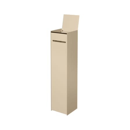 Toilet Paper Storage Sama Metal Beige / For 5 Rolls - H 59 cm - Ferm Living | Beige Cashmere - View 3