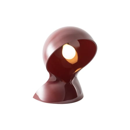 Table Lamp Dalù / Vico Magistretti, 1969 - Artemide | Ruby (Burgundy) - View 3