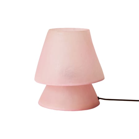 Table Lamp / H 27,5 cm - Fiberglass - HK LIVING | Pink - View 3