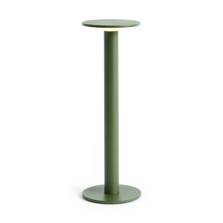 Rechargeable Outdoor Lamp Host Large / LED - H 30 cm / Magnetic Attachment - Hay | Olive Green - View 3