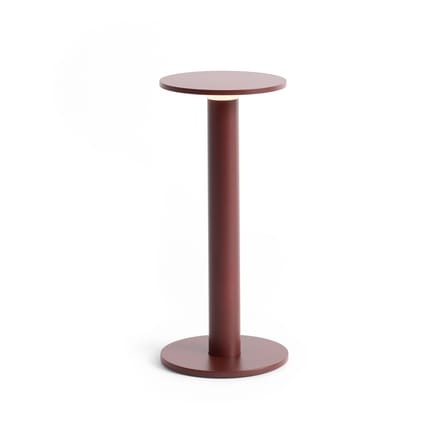 Rechargeable Outdoor Lamp Host Small / LED - H 22 cm / Magnetic Attachment - Hay | Iron Red - View 3