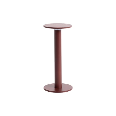 Rechargeable Outdoor Lamp Host Small / LED - H 22 cm / Magnetic Attachment - Hay | Iron Red - View 2