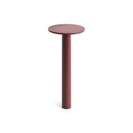 Rechargeable Outdoor Lamp Host Small / LED - H 22 cm / Magnetic Attachment - Hay | Iron Red - View 4
