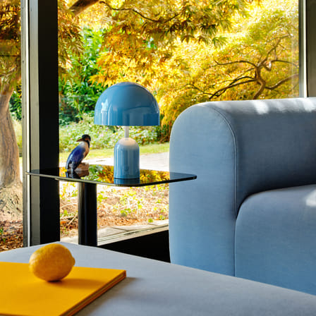 Rechargeable Portable Lamp Bell LED Blue - Tom Dixon | Baby Blue - View 2