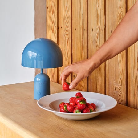 Rechargeable Portable Lamp Bell LED Blue - Tom Dixon | Baby Blue - View 1