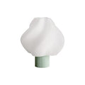 Rechargeable Portable Lamp Soft Serve Green - CRÈME ATELIER | Green matcha / Lamp Shade White - View 4