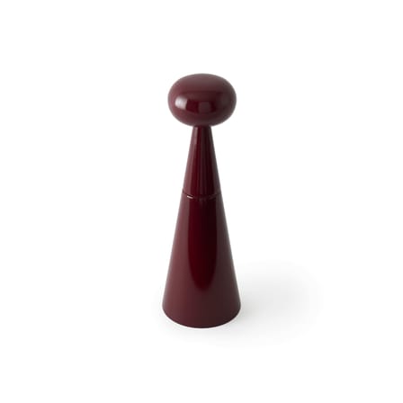 Spice Grinder Mill Small Wood Burgundy / H 25 cm - Tom Dixon - View 3