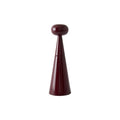 Spice Grinder Mill Small Wood Burgundy / H 25 cm - Tom Dixon - View 2