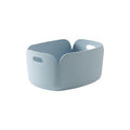 Basket Restore Fabric Blue / 35 x 48 cm - Recycled Felt - Muuto | Light Blue - View 2