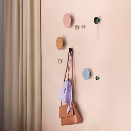 Wall Hook The Dots Metal Large /Ø 5 cm - Muuto | Aluminum - View 1