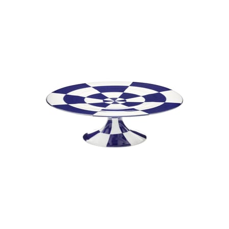 Cake Stand Fête des Bêtes Ceramic Blue / Ø 19,2 cm - Serax | White - Blue - View 2