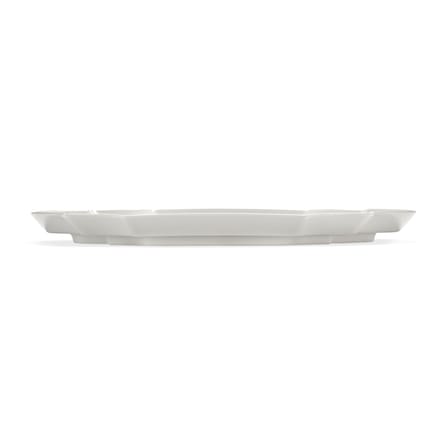 Serving Plate Perle Fine Ceramic White / 36,6 x 26,5 cm - Serax - View 3