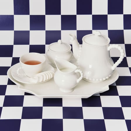 Creamer Perle Fine Ceramic White - Serax - View 1