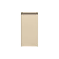 Bathroom Bin Sama Metal Beige / 5 Liters - Ferm Living | Beige Cashmere - View 3