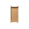 Wastebasket Sama Large Wood Natural / H 50 cm - Inner Plastic Bucket - Ferm Living | Wood Natural - Removable inner bucket : Black - View 2
