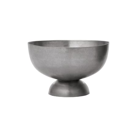 Champagne Bucket Tumbled Metal Silver / Ø 38 cm - 14,1 Liters - Ferm Living | Steel - View 4