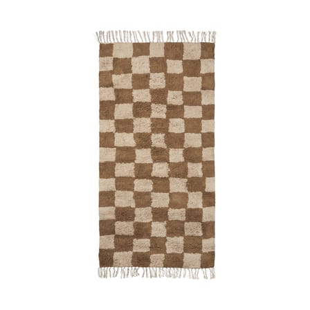 Rug Mara Beige / 80 x 150 cm - Ferm Living | Camel - View 4