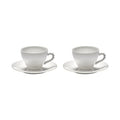 Set of 2 Cups and Saucers Perle Fine - Serax | White - View 3