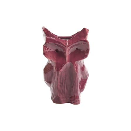 Vase After Midnight Owl Ceramic Purple / Large - H 30 cm - Serax | Eggplant - View 3