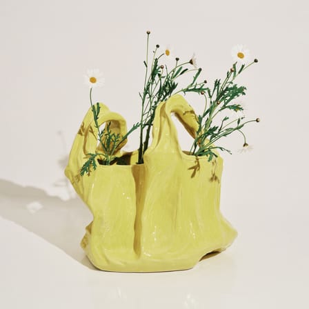 Vase Gala Large Ceramic Yellow - Serax - View 1