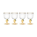 Set of 4 Wine Glasses Yam 06 - Serax | Yellow - View 2