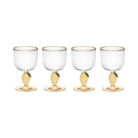Set of 4 Wine Glasses Yam 06 - Serax | Yellow - View 2