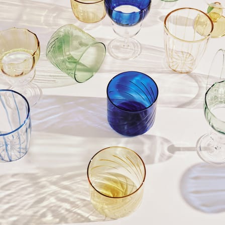 Set of 4 Glass Nabucho 03 - Serax | Blue - View 1